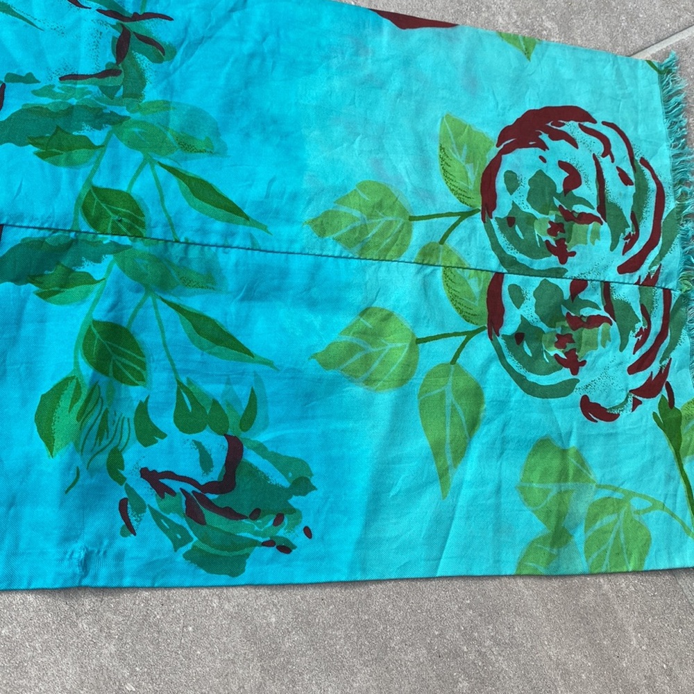 Dries Van Noten NWOT Printed Silk Scarf - Picture 6 of 6